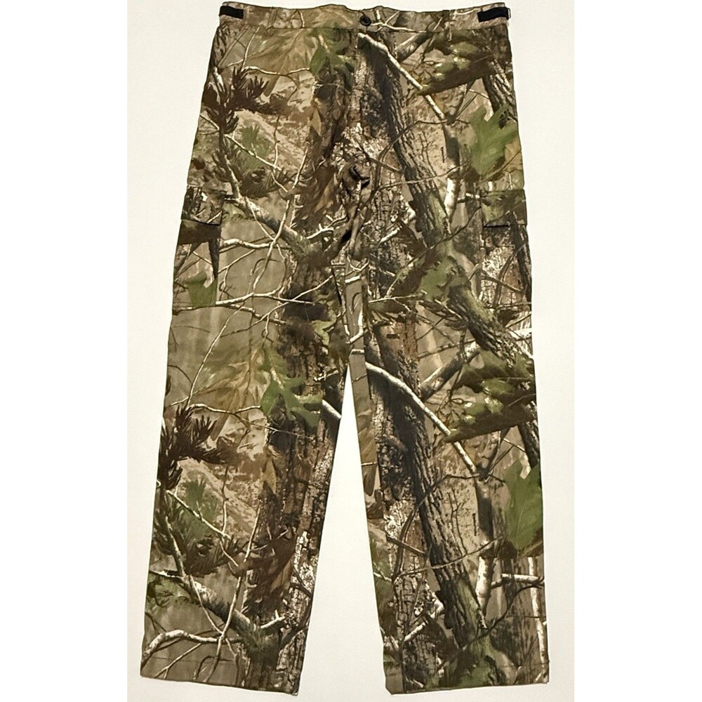 Realtree x Ranger Camouflage Cargo Pants Mens LRG Outdoor Hunting Private Label